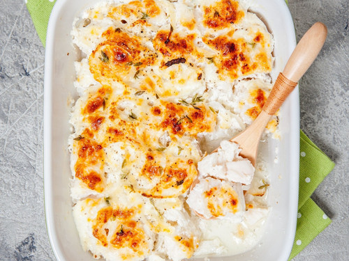 Baked Alaskan Halibut With Creamy Roasted Garlic Sauce.jpg