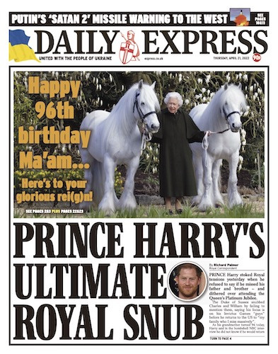 Daily Express UK 21.04.2022 docutr.com