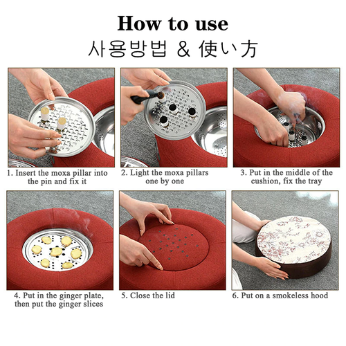 1 descript small type moxibustion mat cushion body massage moxa cone burner moxas therapy acupunctur.png