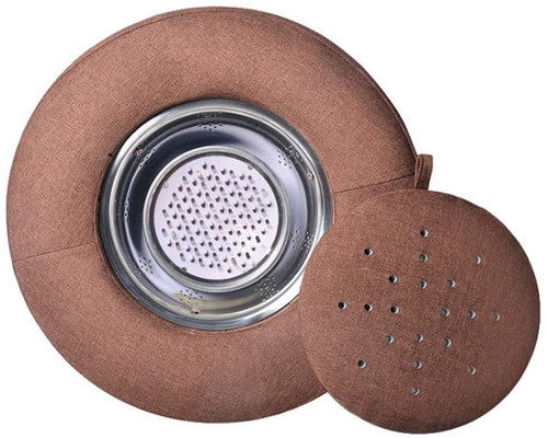 Smokeless Moxibustion Cushion Set, Moxa Cone Burner Box Moxibustion Sit Chair for Mild Moxibustion T.jpg