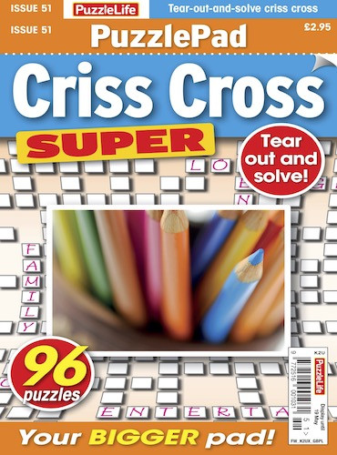 PuzzleLife PuzzlePad Criss Cross Super I51 2022 docutr.com