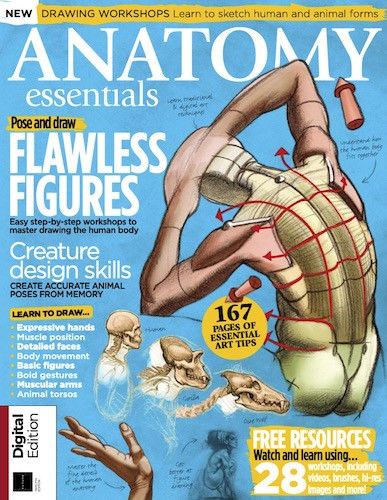 ImagineFX Presents: Anatomy Essentials – 12th Edition 2022