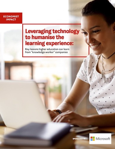 Economist Impact Leveraging technology to humanise the learning experience Key lessons higher educat