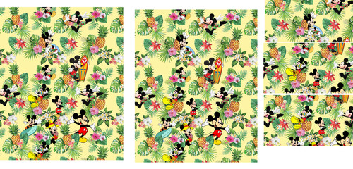 Cute Mickey Mouse Pineapple Flower Tropical.jpg