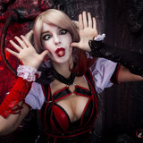 #adorable #harleyquinn #cosplay by @valerikyle|| photo by @shitikovdg____#harley #harleyquinncosplay