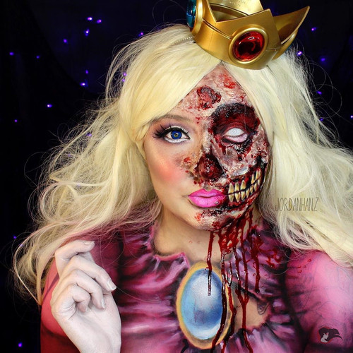 #zombie / #princesspeach #mashup by the ridiculously talented @jordanhanz____#peach #princess #Ninte