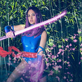 Psylocke cosplay by @iamjessicagrey___#TeamAshen #psylocke #Psylocke #Cosplay #Cosplayer #cosplaygir