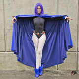 Raven cosplay by @baconshinobi_cosplay ___#badass #badasscosplay #comics #dccomics #comicbooks #cosp