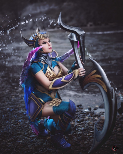 #darkvalkyriediana #leagueoflegends #cosplay by @darayacosplay|| photo by pugoffka __#leagueoflegend