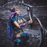 #darkvalkyriediana #leagueoflegends #cosplay by @darayacosplay|| photo by pugoffka __#leagueoflegend