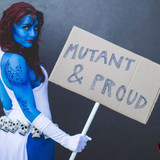 #badass #mystique #cosplay by @thatgypsygeek|| photo by @timjohnblake /#Makeup and #bodyart @kirrill