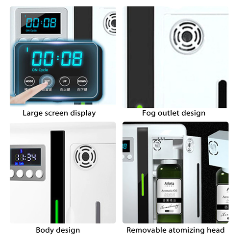 12 descript 8w essential oil aroma diffuser 160ml aroma diffuser timing function pure essential oil .png