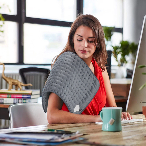 3 descript 6030cm microplush electric therapy heating pad 4 level electric blanket for abdomen waist.jpg