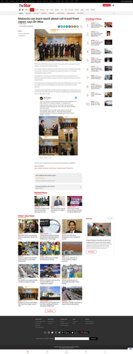 screencapture thestar my news nation 2022 04 26 malaysia can learn much about rail travel from japan.png