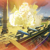 Explosion killer whale