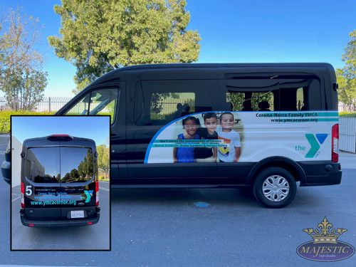 YMCA Vehicle Wrap in Corona Majestic Sign Studio.jpg