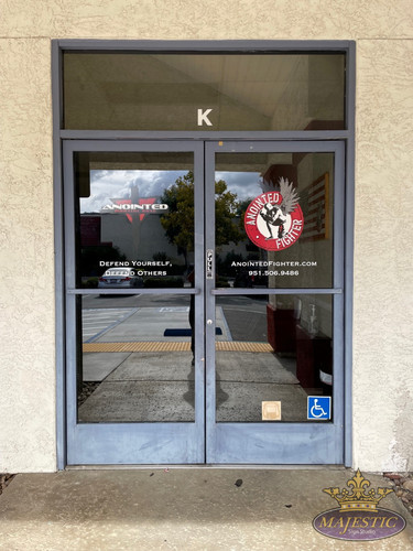 Anointed Fighter Custom Window Graphics in Corona Majestic Sign Studio.jpg