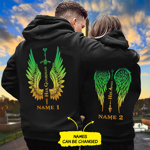 DOI NEN Back View Couple Hoodie Black 4.jpg