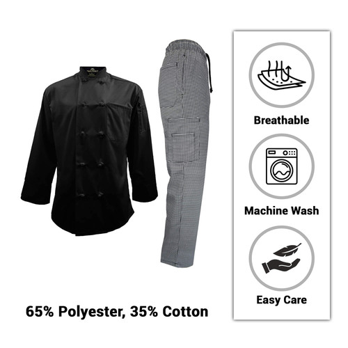 Black Coat Houndstooth Cargo Pants 4.jpg