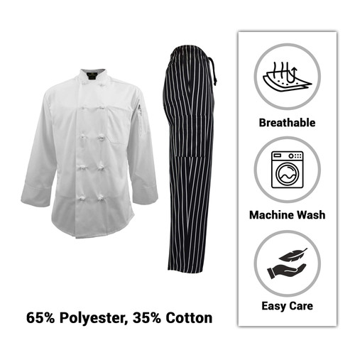 White Coat Chalkstripe Cargo Pants4.jpg