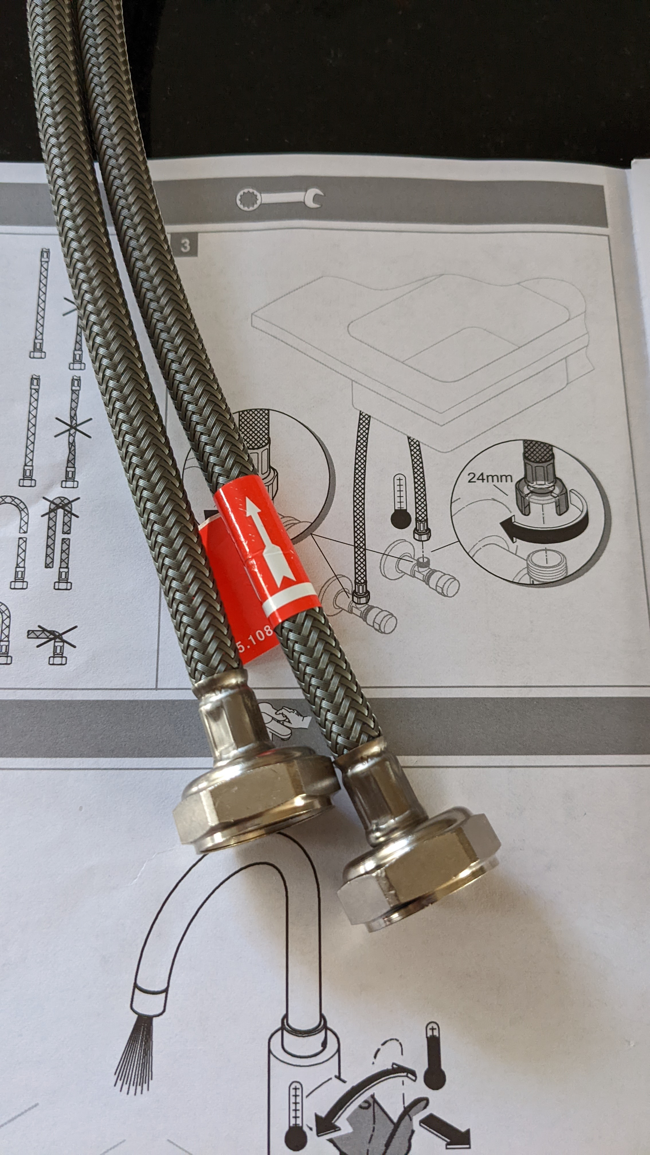 Fitting Grohe Kitchen Tap Need advice on adapter Screwfix Community