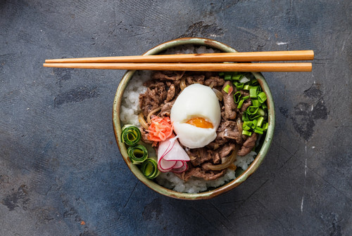 Japanese Inspired Comfort Food  Gyudon Rice Bowl With Bison.jpg