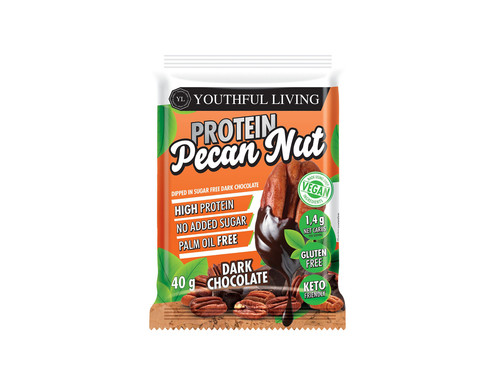 YOUTHFUL LIVING KETO PROTEIN PECAN NUTS DARK CHOCO 40G 0737186886417.jpg