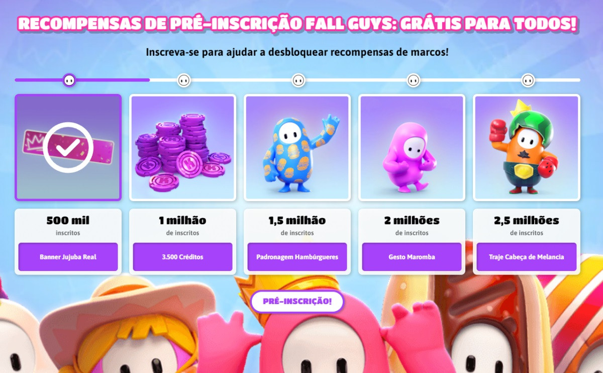 Tópico oficial - Fall Guys FREE FOR ALL, PS5, PS4, Xbox One & Series,  Switch e PC, Disponível gratuitamente em todas as plataformas com cross  save e cross play!!!