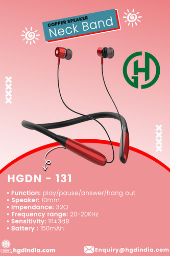 Wireless Bluetooth Neckband Manufacturers In India | HGD INDIA.jpg