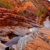 Hamersley Gorge in Karijini National Park, Pilbara, Australia 1080p