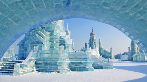 Harbin International Ice and Snow Sculpture Festival, China 1080p