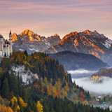 Guardian of Schwangau, Neuschwanstein Castle in southern Bavaria, Germany 1080p