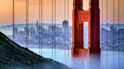 Golden Gate Bridge, San Francisco, California, USA 1080p