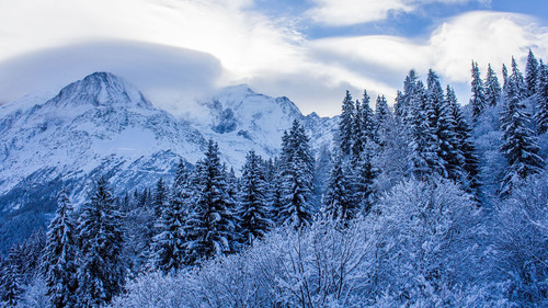 Les Houches in the Chamonix Valley and Mont Blanc, France 1080p