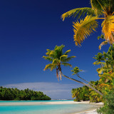 Beach on One Foot Island (Tapuaetai), Aitutaki Lagoon, Cook Islands 1080p