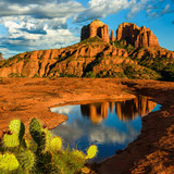 Cathedral Rock in Sedona, Coconino National Forest, Arizona, USA 1080p