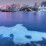 The Ice Ghost of the Lake, Laghi dei Piani, Dolomites, Italy 1080p