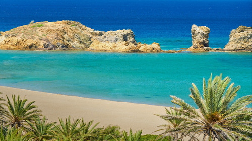 Vai Beach on Crete Island, Greece 1080p.jpg