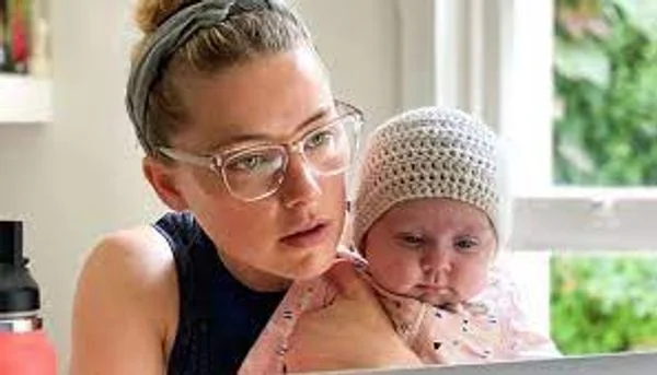 amber heard baby father