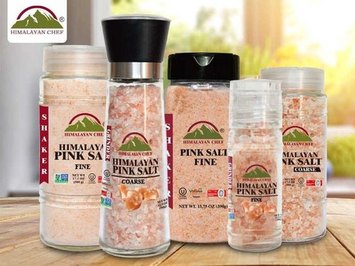 Himalayan Pink Salt Grinder Collection