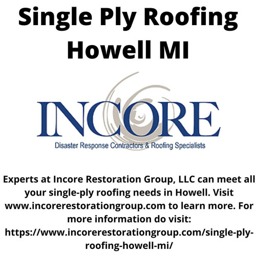 Single Ply Roofing Howell MI