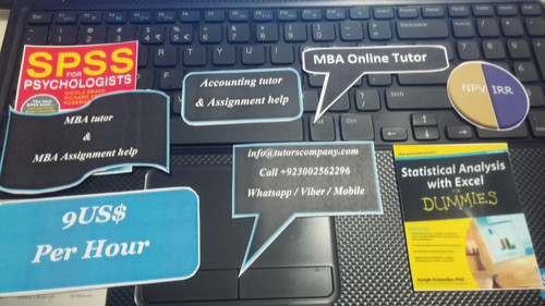 MBA tutor, SPSS tutor, Stats tutor, Accounting tutor, Assignment help (44)