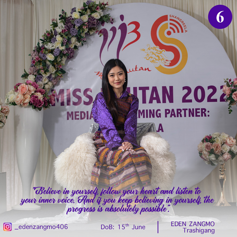 12 - candidatas a miss bhutan 2022. final: 4 june. XqmG9I