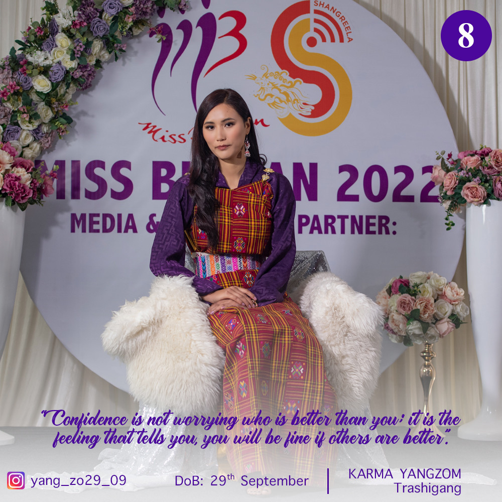 12 - candidatas a miss bhutan 2022. final: 4 june. XqmVwX