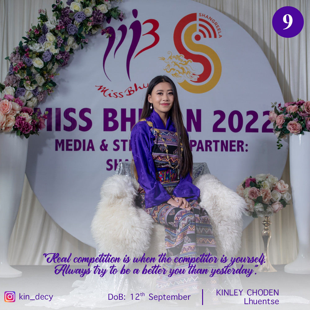 1 - candidatas a miss bhutan 2022. final: 4 june. XqmWtn
