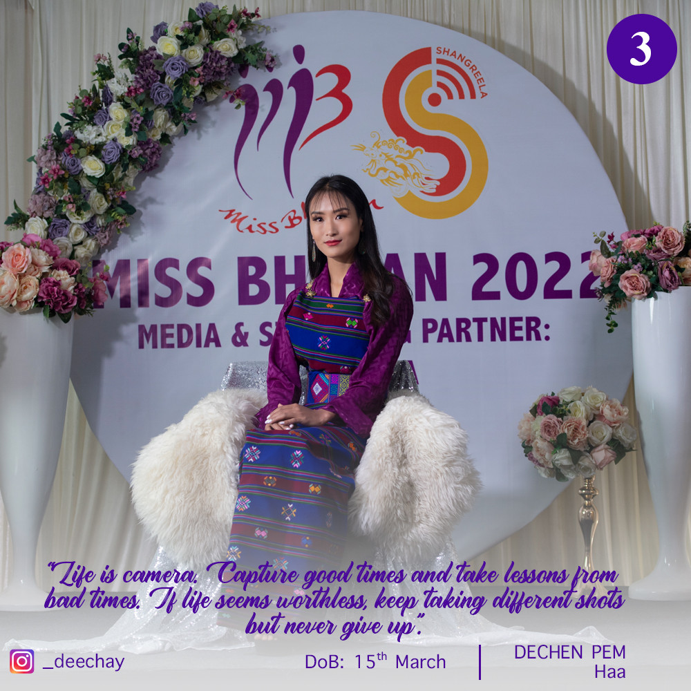 1 - candidatas a miss bhutan 2022. final: 4 june. Xqmo3Q