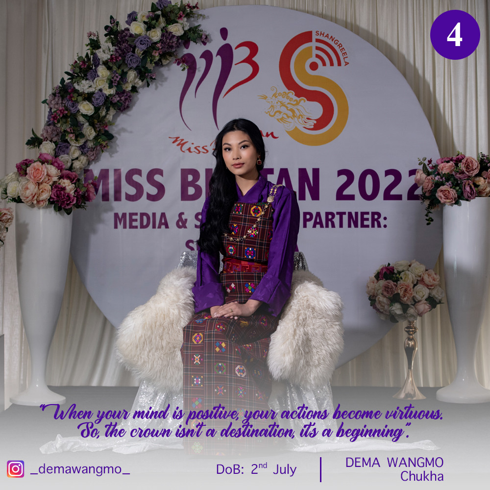 1 - candidatas a miss bhutan 2022. final: 4 june. Xqmz8B