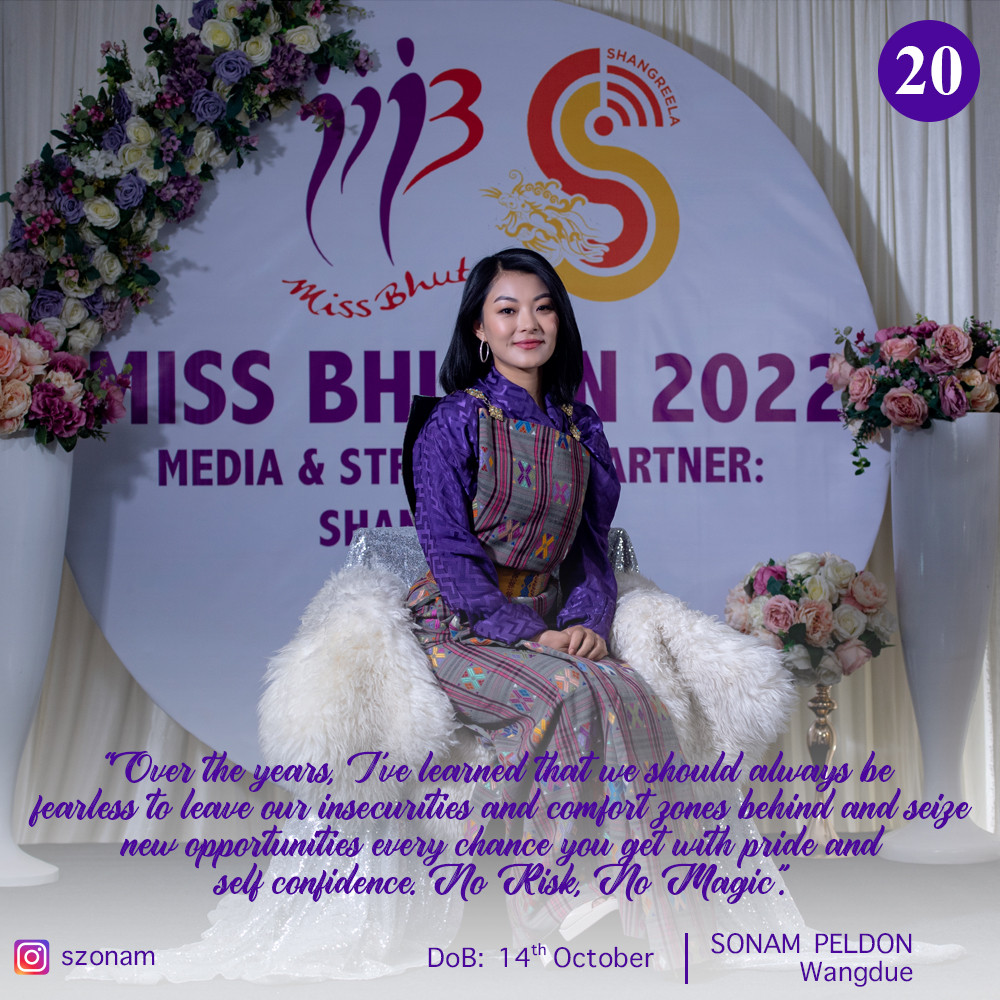 candidatas a miss bhutan 2022. final: 4 june. - Página 2 Xqpnxn