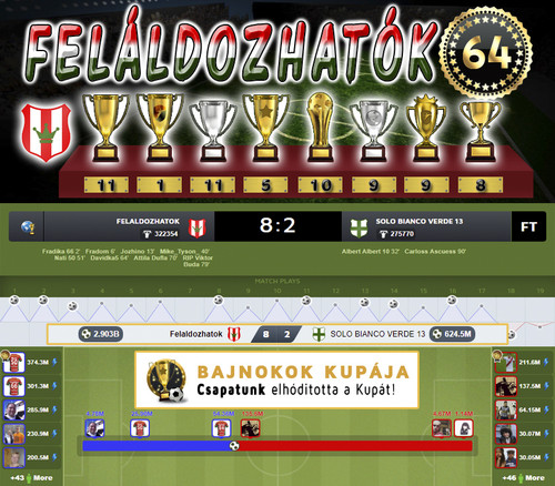 Bajnokok Kupája 77.Szezon Döntő (64.Kupa)