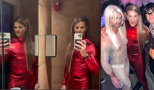 Aaron TOXIC Schock as Britney, bitch!